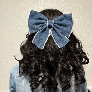 Kawaii Hair Bow Bundle Lot Fabric Cottagecore Festival Preppy Lolita Floral